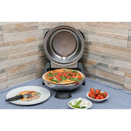 G3Ferrari G1000606 - Forno per pizza DELIZIA 1200W/230V argento