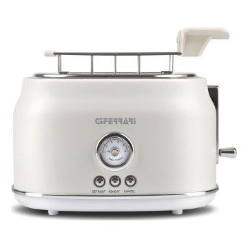 G3Ferrari G1013401 - Tostapane a due fette ARTISTA 750W/230V bianco