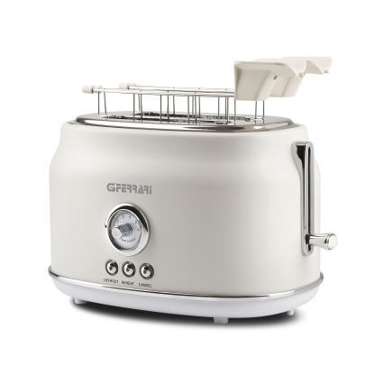 G3Ferrari G1013401 - Tostapane a due fette ARTISTA 750W/230V bianco