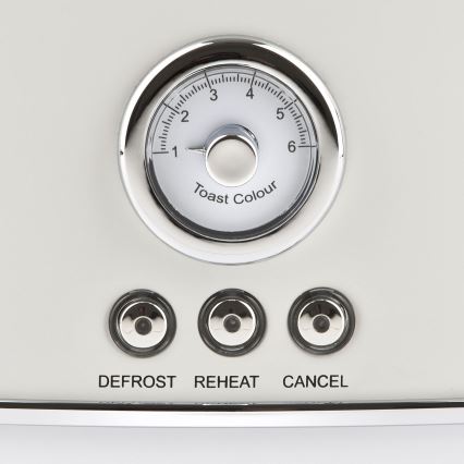 G3Ferrari G1013401 - Tostapane a due fette ARTISTA 750W/230V bianco