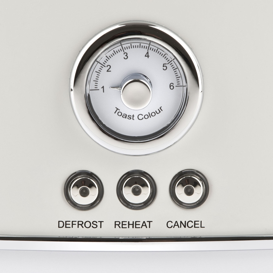 G3Ferrari G1013401 - Tostapane a due fette ARTISTA 750W/230V bianco