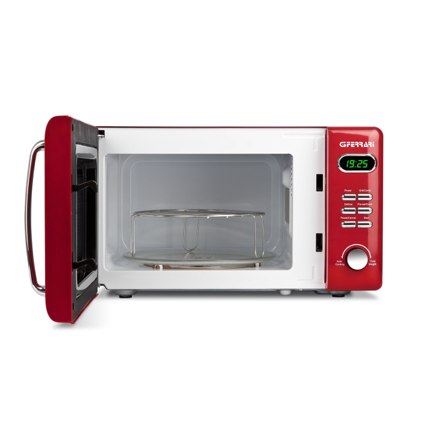 G3Ferrari G1015502 - Forno a microonde con grill 1150W/230V 20 l rosso