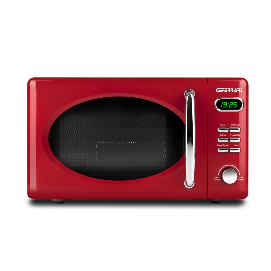 G3Ferrari G1015502 - Forno a microonde con grill 1150W/230V 20 l rosso
