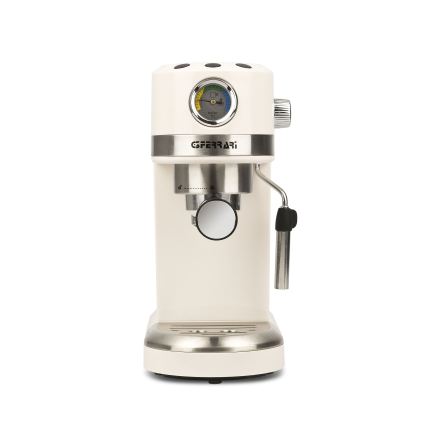 G3Ferrari G1016801 - Macchina per caffè espresso a leva AMARCORD, 1350 W/230 V, 15 bar, colore crema