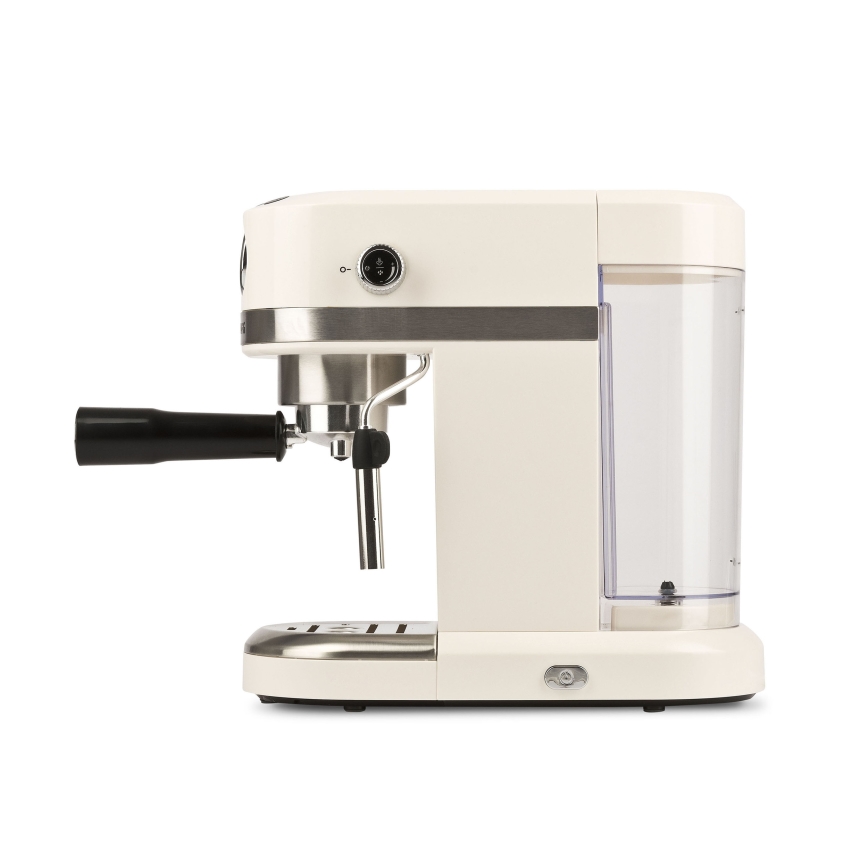 G3Ferrari G1016801 - Macchina per caffè espresso a leva AMARCORD, 1350 W/230 V, 15 bar, colore crema