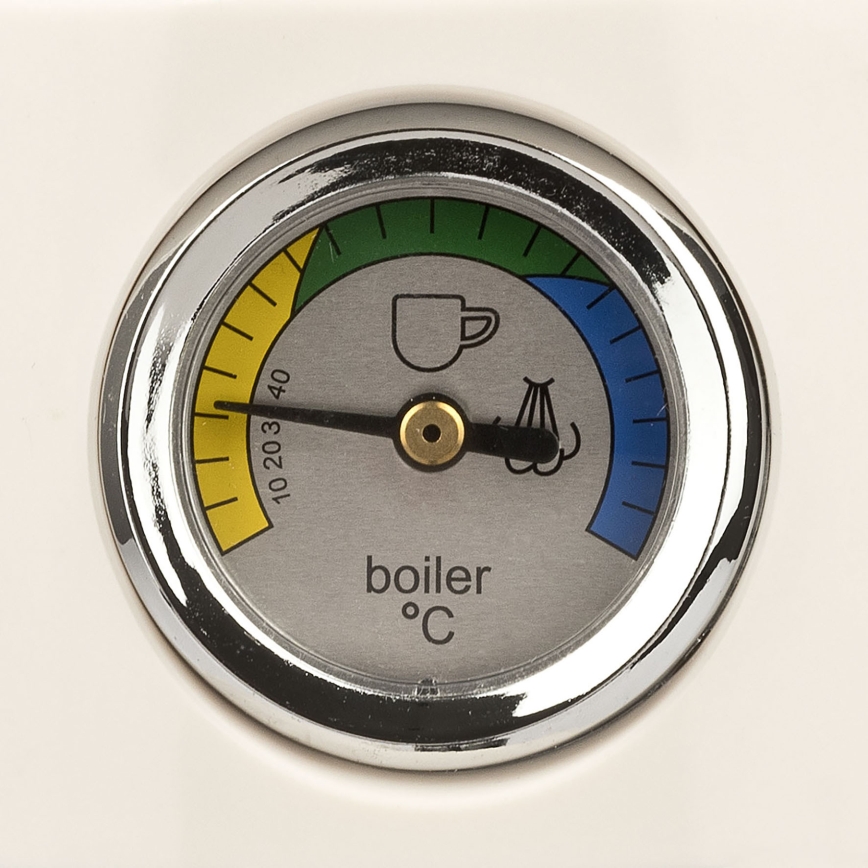 G3Ferrari G1016801 - Macchina per caffè espresso a leva AMARCORD, 1350 W/230 V, 15 bar, colore crema