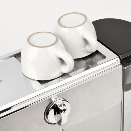 G3Ferrari G1018900 - Macchina da caffè espresso a leva TIFFANY 1350W/230V 15 bar in acciaio inox