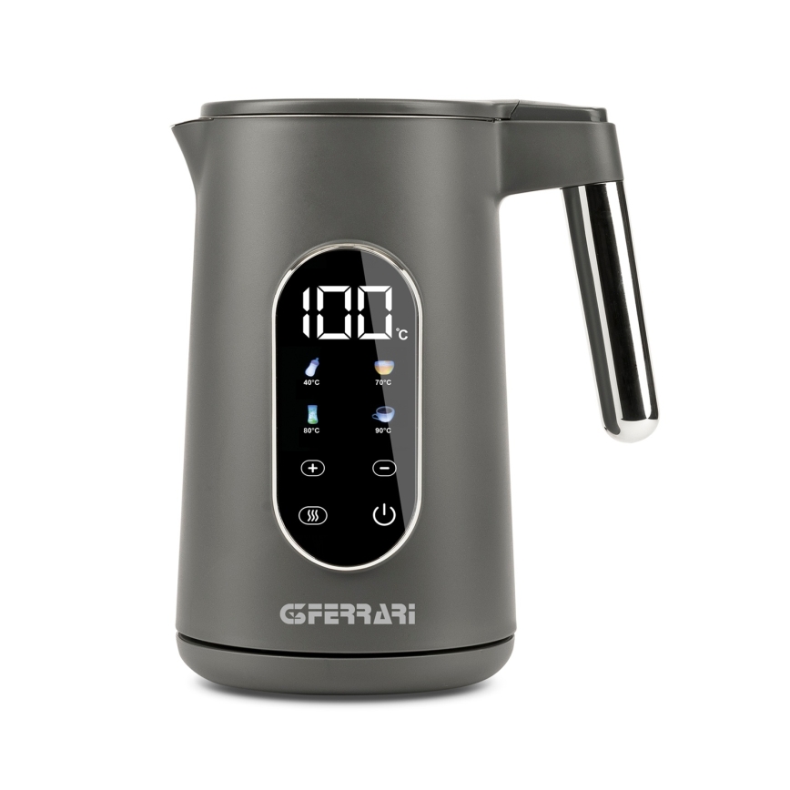 G3Ferrari G1020500 - Bollitore elettrico rapido 1,7 l TISANIERE 2200W/230V grigio