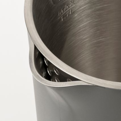 G3Ferrari G1020500 - Bollitore elettrico rapido 1,7 l TISANIERE 2200W/230V grigio
