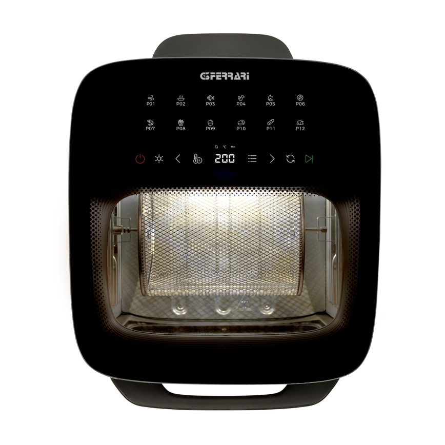 G3Ferrari G1021900 - Friggitrice ad aria FRIGGISANO 1800W/230V 13 l acciaio inox/nero
