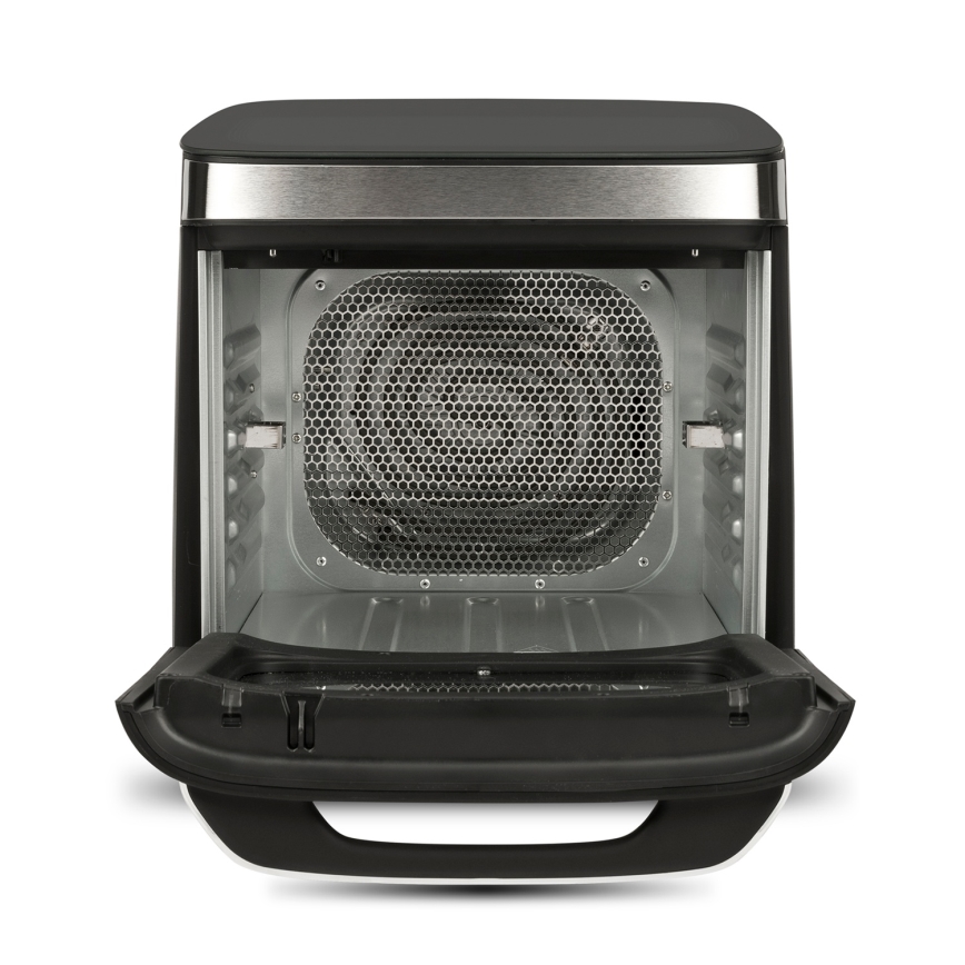 G3Ferrari G1021900 - Friggitrice ad aria FRIGGISANO 1800W/230V 13 l acciaio inox/nero