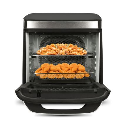 G3Ferrari G1021900 - Friggitrice ad aria FRIGGISANO 1800W/230V 13 l acciaio inox/nero