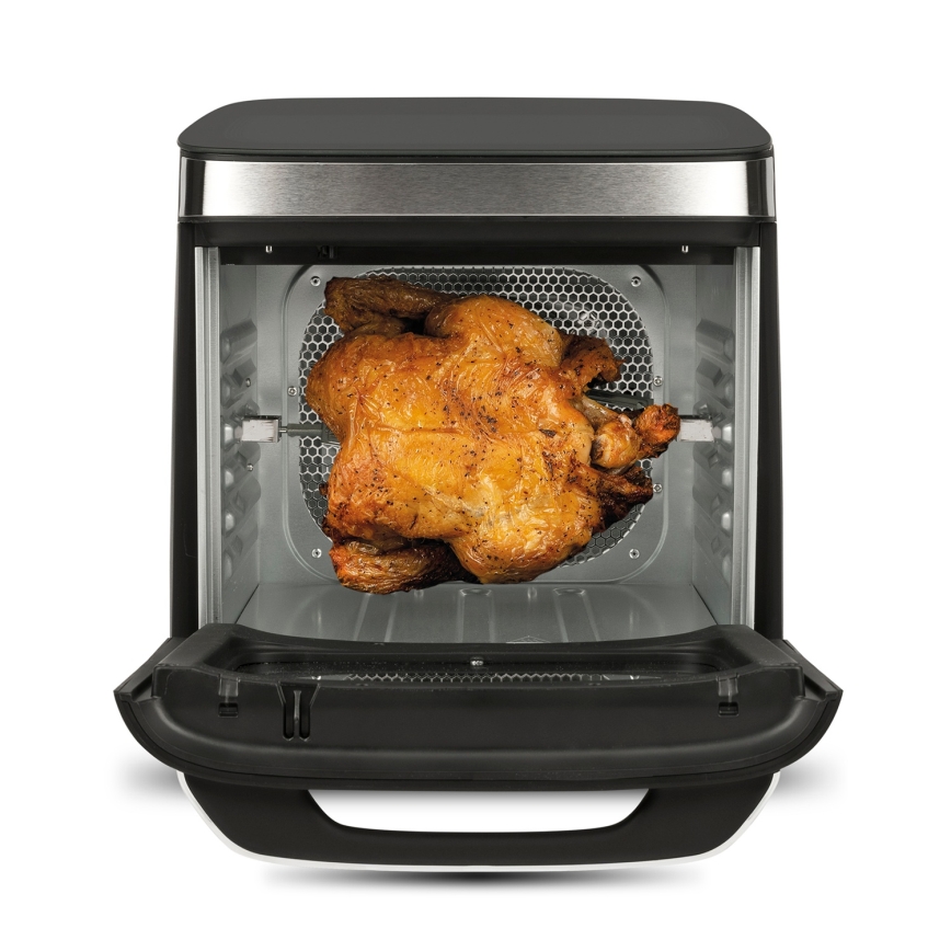 G3Ferrari G1021900 - Friggitrice ad aria FRIGGISANO 1800W/230V 13 l acciaio inox/nero