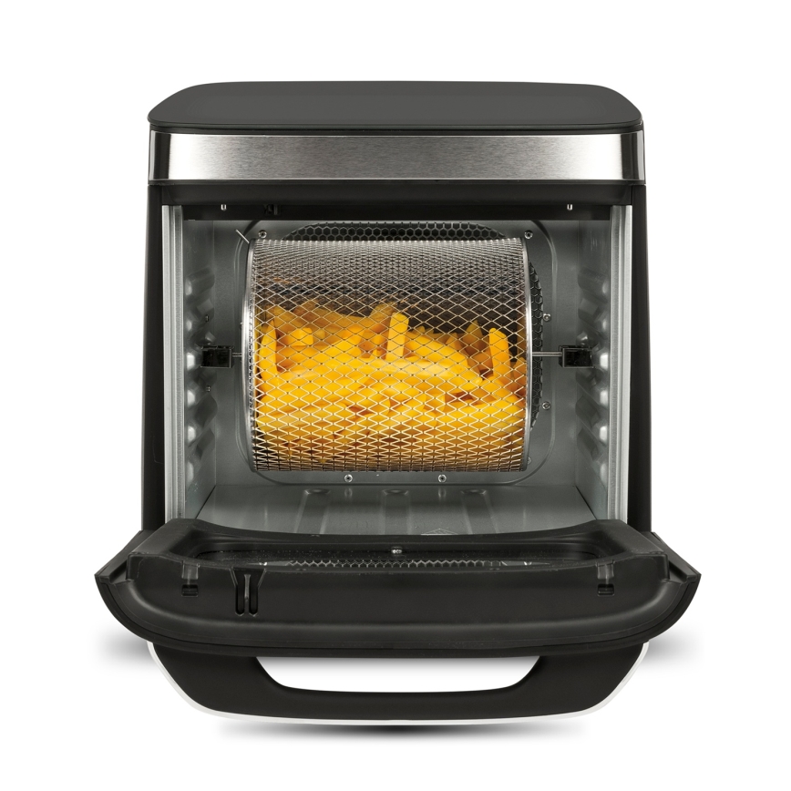 G3Ferrari G1021900 - Friggitrice ad aria FRIGGISANO 1800W/230V 13 l acciaio inox/nero