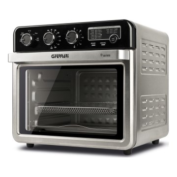 G3Ferrari G1022100 - Forno ad aria con friggitrice 2000W/230V 32 l in acciaio inox