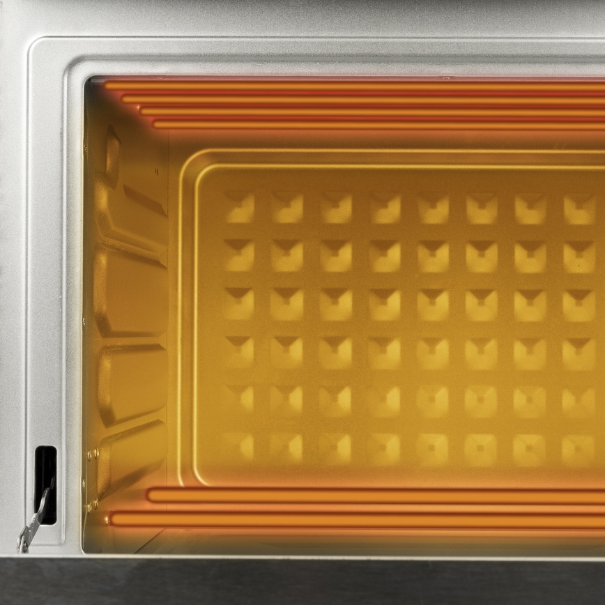 G3Ferrari G1022100 - Forno ad aria con friggitrice 2000W/230V 32 l in acciaio inox