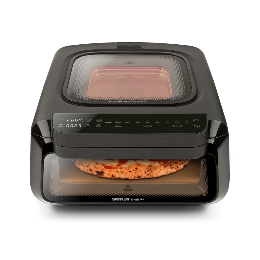 G3Ferrari G1022500 - Forno multifunzione KRISPY 3 in 1 1600W/230V 13 l nero