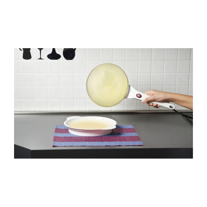 G3Ferrari G10306 - Crepiera CREPPE 20 cm 800W/230V bianca