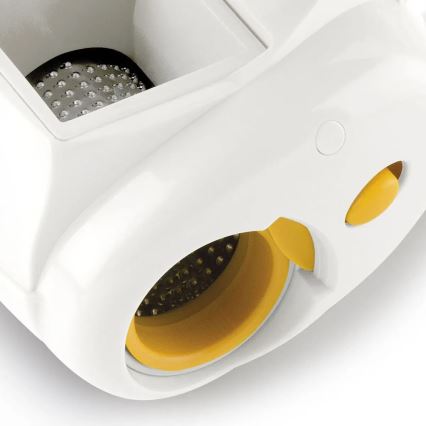 G3Ferrari G2006500 - Grattugia elettrica PARMINO 12W/230V 800 mAh bianco/giallo