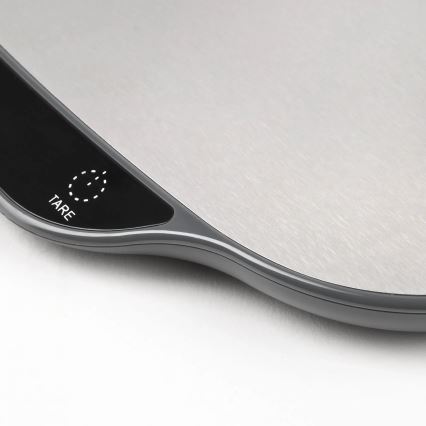 G3Ferrari G2009600 - Bilancia da cucina PATTY, alimentazione 2x AAA, in acciaio inox