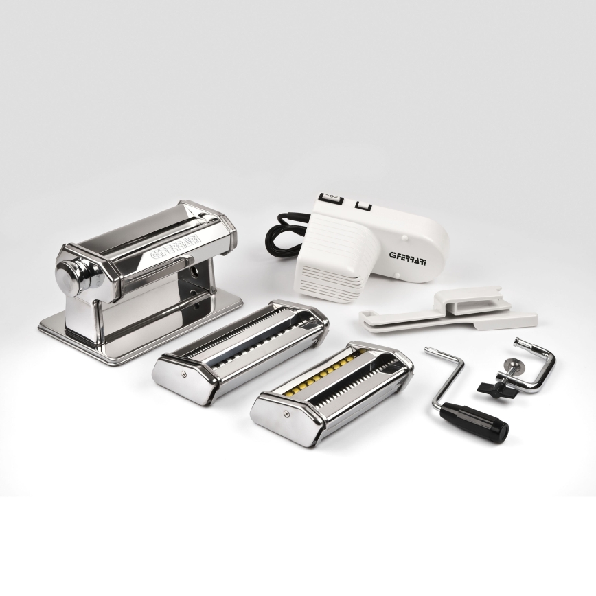 G3Ferrari G20121 - Macchina per pasta 90W/230V in acciaio inox