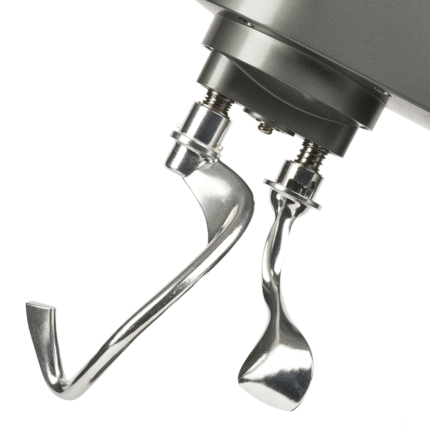 G3Ferrari G2016400 - Impastatrice da banco PASTAIO con doppio gancio, 8 l, 1800 W/230 V, finitura cromata