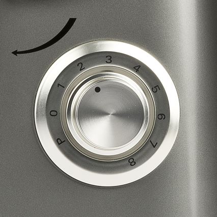 G3Ferrari G2016400 - Impastatrice da banco PASTAIO con doppio gancio, 8 l, 1800 W/230 V, finitura cromata