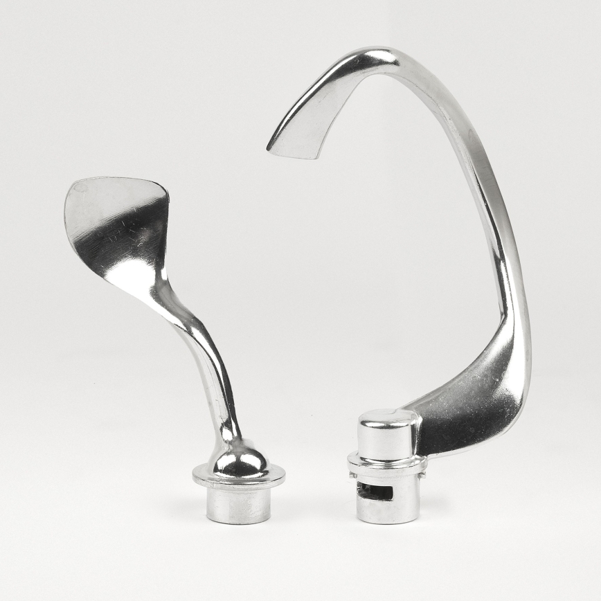 G3Ferrari G2016400 - Impastatrice da banco con doppio gancio impastatore PASTAIO 8 l 1800W/230V cromo opaco