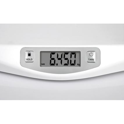 G3Ferrari G30021 - Bilancia digitale per bambini, portata fino a 20 kg, alimentata da 1xCR2032, bianca