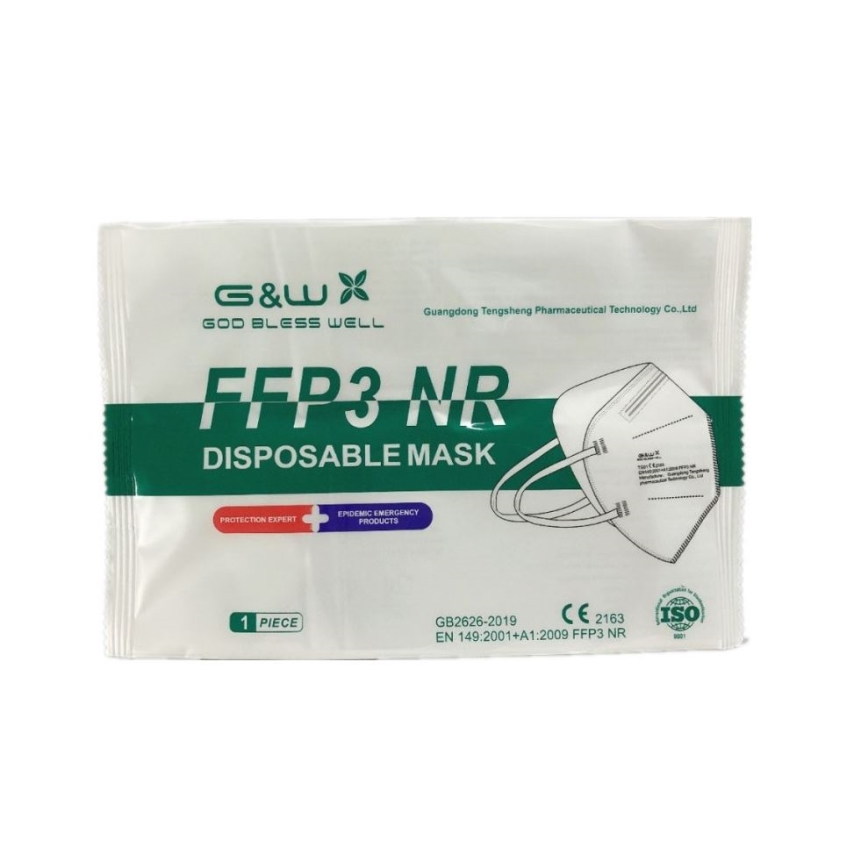 G&W™ GDGP3 Mascherina FFP3 NR CE 2163 20 pz