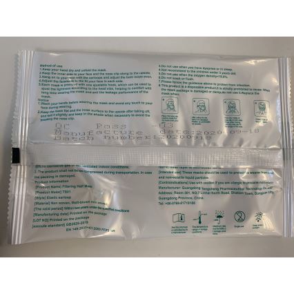 G&W™ GDGP3 Mascherina FFP3 NR CE 2163 20 pz