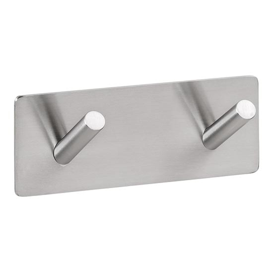 Gancio 11,5x4,5 cm acciaio inox/argento