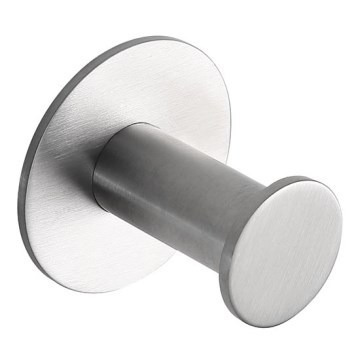 Gancio 4,5x4,5 cm, acciaio inox/argento