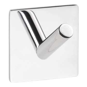 Gancio 4,5x4,5 cm acciaio inox/argento
