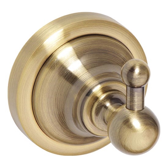 Gancio 6,5x6,5 cm, finitura bronzo