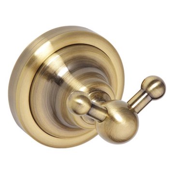 Gancio doppio 6,5x6,5 cm bronzo