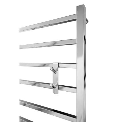 Gancio per radiatore INOX - acciaio inox / cromo lucido