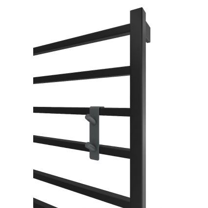 Gancio per radiatore INOX in acciaio inossidabile, finitura antracite