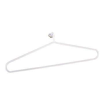 Gancio per stendibiancheria elettrico 45 x 12,2 cm, bianco