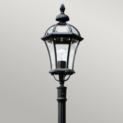 Garden Zone - Lampada da esterno LEDBURY 1xE27/100W/230V IP44 nero