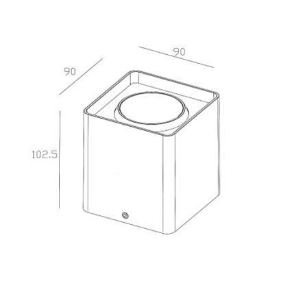 Gardino LX1301 - Luce Spot a LED da esterno WATERLILY LED/7W/230V IP54