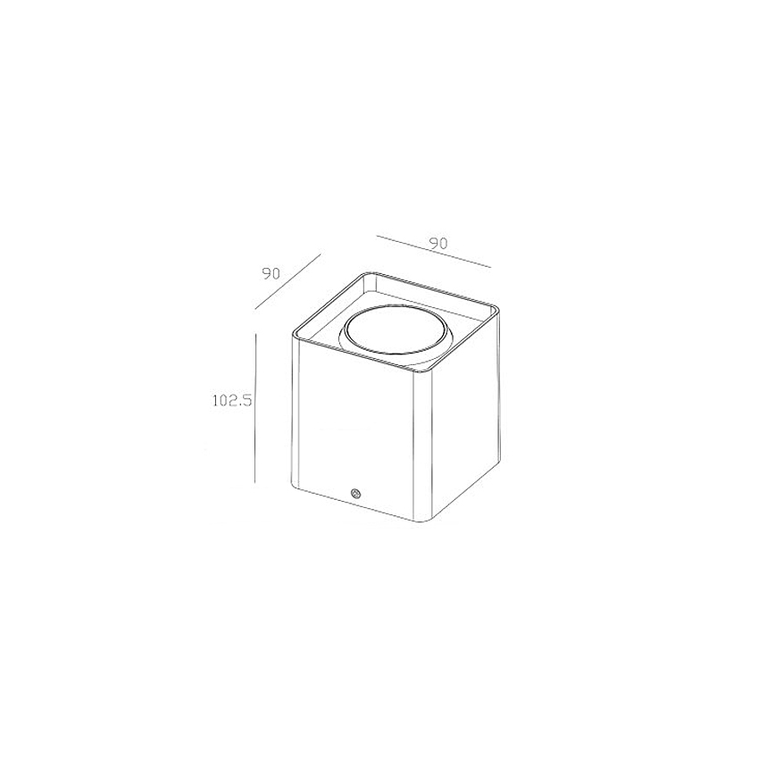 Gardino LX1301 - Luce Spot a LED da esterno WATERLILY LED/7W/230V IP54