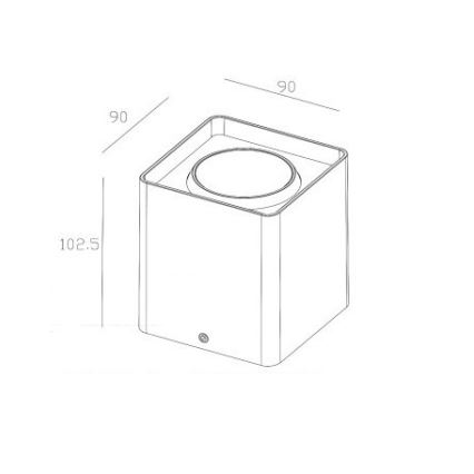 Gardino LX1301 - Luce Spot a LED da esterno WATERLILY LED/7W/230V IP54