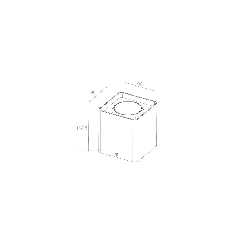 Gardino LX1301 - Luce Spot a LED da esterno WATERLILY LED/7W/230V IP54