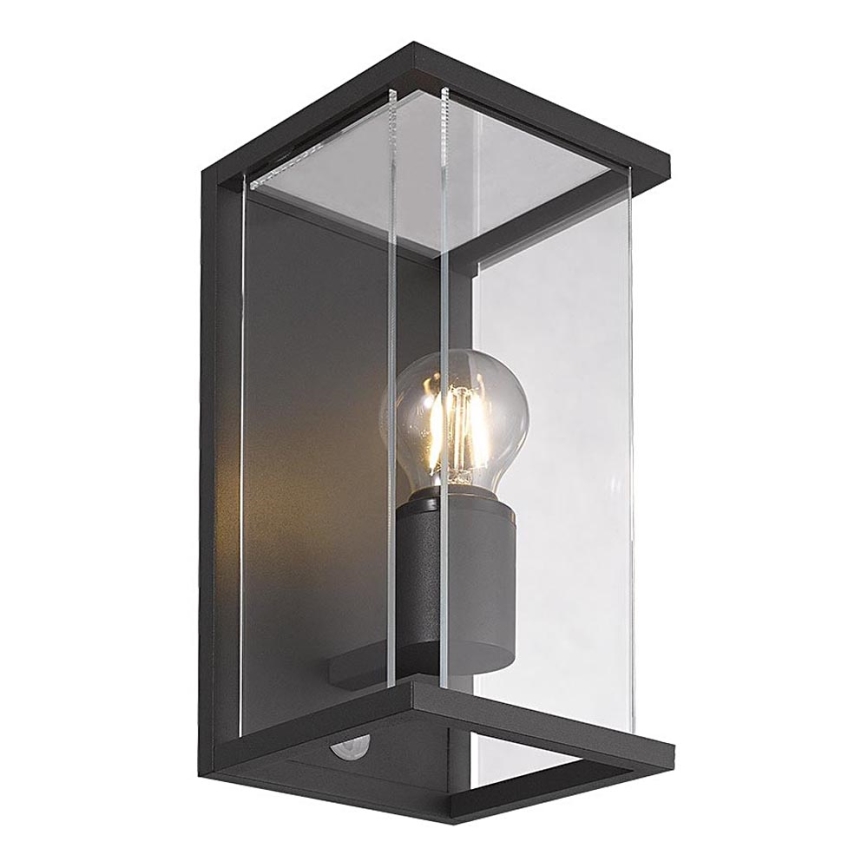 Gardino LX1465 - Lampada da esterno con sensore MELISSA 1xE27/15W/230V IP54