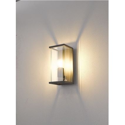 Gardino LX1465 - Lampada da esterno con sensore MELISSA 1xE27/15W/230V IP54