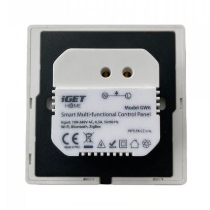 Gateway smart con un touch display GW6 Wi-Fi Zigbee Bluetooth