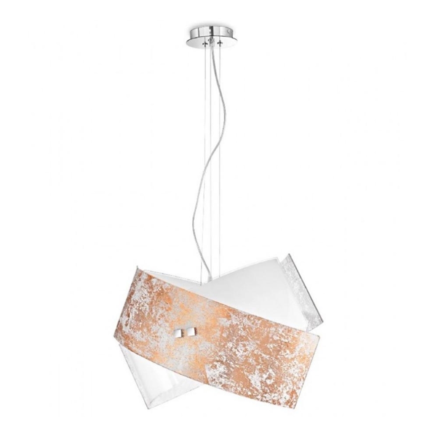 Gea Luce CAMILLA S G oro - Lampadario a sospensione con filo CAMILLA 2xE27/70W/230V oro
