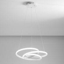 Gea Luce DIVA S P BIANCO - Lampadario a sospensione con filo LED dimmerabile DIVA LED/43W/230V bianco