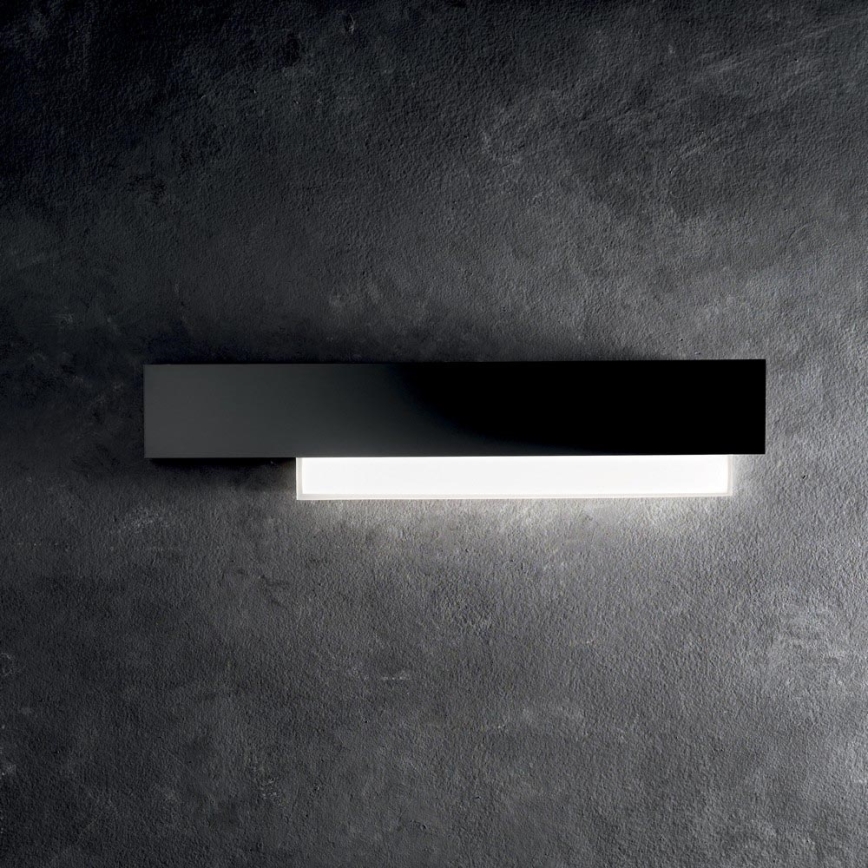 Gea Luce DOHA A G N - Applique a LED DOHA LED/25W/230V 70 cm nero